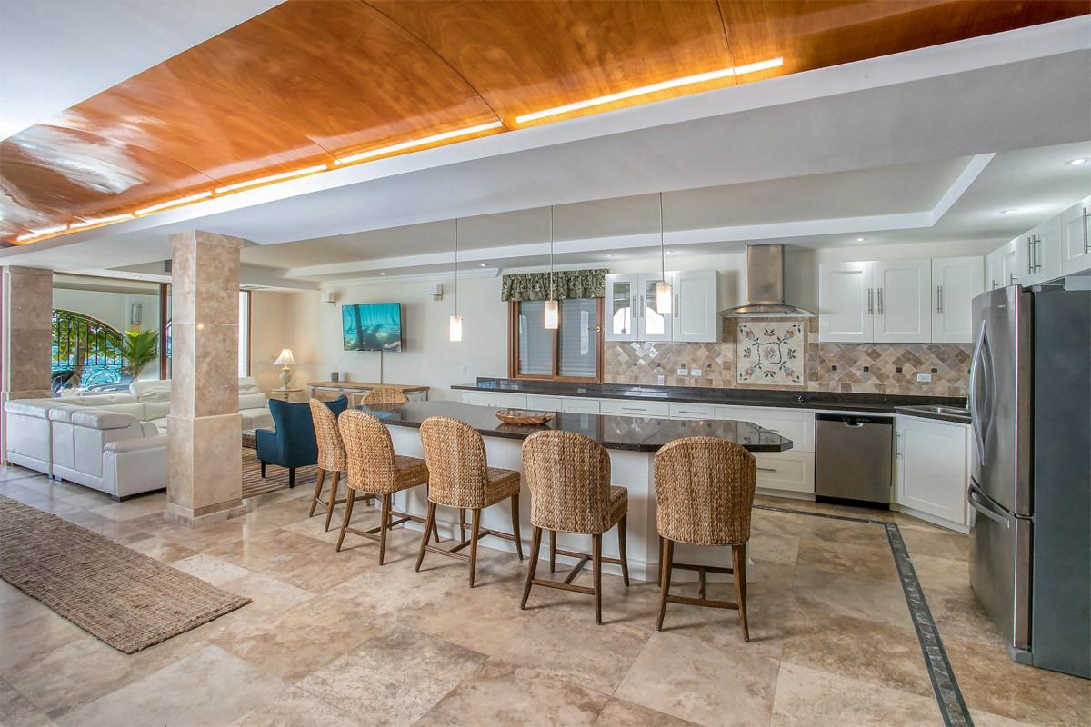 Villa rental St Martin - Kitchen